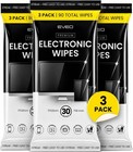 90 Screen Cleaning Wipes   Microfiber Cloth - Tv  Computer  Laptop  Ipad Cleaner