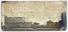 Vintage 1934 For Hire Nra Trucking Industry Fdr Political Booster License Plate