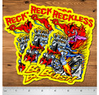 Rat Fink Hot Rod Reckless Beast Decal 5    3 Pack  Kustom Kulture Car Stickers