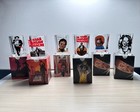 Horror  Movie  Theme Shot Glasses W  Matching Gift Box