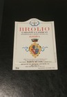 Brolio Riserva  chianti Classico   barone Ricasoli  italian Wine Bottle Label