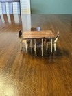 Lundby Teak Dining Set Dollhouse Vintage Mid Century Modern Table And Chairs