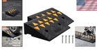 Portable 5  Rubber Curb Ramps  2-pack  With High Capacity     Safety   Durability