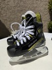 Bauer Vapor X4 Youth Kids Black Ice Hockey Skates Size Y11 Youth 11 Black