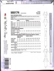 8174 Uncut Mccalls Sewing Pattern Misses Fitted Dress Gown Sleeveless Casual Sew