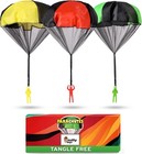 Tangle-free Parachute Toys For Kids - 3 Bpa-free Paratroopers For Outdoor Fun