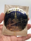 1939 San Francisco Worlds Fair Exposition Meet Me At Treasure Island Sticker New