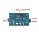 2pc Dc12v 10a Adjustable Time Delay Relay Module Led Digital Timer Switch  case