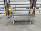 Gammerler 28 x 9  Slider Bed Conveyor 22  Flat Belt 230 460v End Drive 320 Fpm