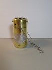 Vintage L  L  Bean Hanging Alpine Brass Candle Lantern W  Leather Pouch  Candles