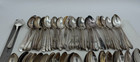 Lot Of 100 Assorted Vintage Silverplate Oval Soup Dessert Spoons - Lot 171
