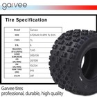 2 Pack 20x10-9 All Terrain Tires 20x10x9 6pr Tubeless Atv Utv Mud Off-road Tires