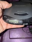 Sony Discman D-141 Portable Cd Player Mega Bass Black W Wall Charger Rb20