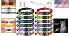12 Pack Reflective-breakaway Cat Collars With Bells safety Buckle Kitten Collar 