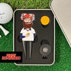 Caddy Divot Tool And Ball Marker Gift Set