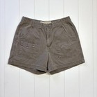Vintage American Eagle 7 Pocket Cargo Khakis Utility Hiking Shorts  Size 8