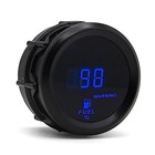 2 Inches 52mm Car Fuel Level Digital Gauge Automobile Blue Backlight Fuel Gauge
