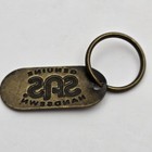 Original Genuine Sas Metal Logo Key Ring