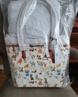 Dooney   Bourke Disney Dogs Santa Tails Christmas Holiday Tote Bag Bnwt
