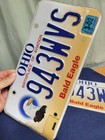 Ohio License Plate Lot Of 2 Bald Eagle Vanity Plates Nice Used