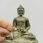 Chinese Tibet Buddha Bronze Statue Shakyamuni Buddha Statue Old Copper Statue