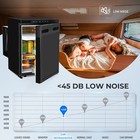12v 24v Car Refrigerator Portable Freezer 42qt 40l Truck Rv Fridge App Control
