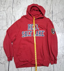 Real Salt Lake Hoodie Sweatshirt Mens Xl Blue Mls Soccer Adidas Pullover Fleece