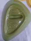 Coors Vintage Ash Tray Retro Green Never Used