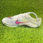 Nike Air Zoom Victory Mens Size 11 5 White Pink Running Track Field Spikes Shoes