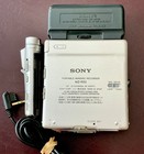 Sony Walkman Mz-r55 Minidisc Recorder-remote-battery Pack 3 Discs-tested- Works 