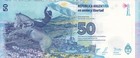 Falkland Islands  malvinas 2015 Argentina 50 Argentine Pesos Banknote Peso A-unc