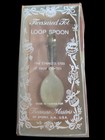 Infant Bible And Spoon 1980s Loop Spoon Stainless Steel Keepsake Set Bible
