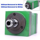 For Drilling Milling Bt30 Taper Spindle Unit 7 24 Mechanical Power Head drawbar