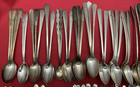 100 Antique To Vintage Silverplated Iced Tea Spoons 7 5   No Monograms