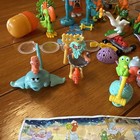  Vintage Kinder Surprise  Lot Collectible Toys Figures Includes Pieces   Parts 