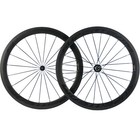 Superteam Road Bike Carbon Wheelset 50mm Clincher Carbon Fiber Wheels 700c