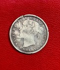 1858 Canada 20 Cent Silver Coin  Filler  Rough Shape  Key Date  Enn Coins