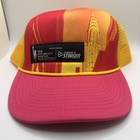 Honey Stinger Tcs New York City Nyc Marathon 2019 Yellow Pink Hat Cap Lot Of 2
