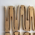Lot Of 20 Vintage Antique Wood Clothes Pins Laundry Pegs Or Crafts Home  Decor