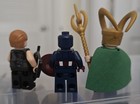 Lego Marvel Super Heroes Lot Of 3 Loki Hawkeye Captain America Minifigs
