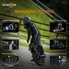 Kingsong F22 Pro Electric Unicycle 5500w 80mph 20  Off-road E Unicycle 112 Miles