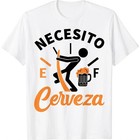 Cotton Necesito Cerveza - I Need Beer Funny Beer Lover T-shirt 100  Cotton Gift