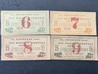 The Cleveland Railway Company Sunday Pass Tickets From 1932 Lot Of 20 