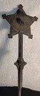 Civil War Gar Star Vintage Grave Marker Flag Holder Cast Iron Veteran Post 130