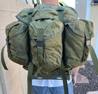 Beautiful 1975 Usgi Medium Alice Pack Lc-2 Complete Od Green Camo  Complete