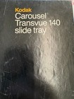Kodak Carousel Transvue 140 Slide Tray Vintage Projector 2x2 Slides Box Usa Made