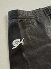 Gk Elite Shorts Leotard Black Nylon Spandex Gymnastics Mini Bar Cheer Dance Cl