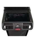 Rubbermaid Commercial Products Janitorial Cart Black Fabric Bag  Shelves