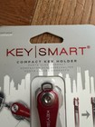 Keysmart Compact Expandable Aluminum Key Holder Organizer Red Ks019-red