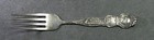 Heavy Sterling Silver Washington State Souvenir Fork By Josepy Mayer  38 8 Grams
